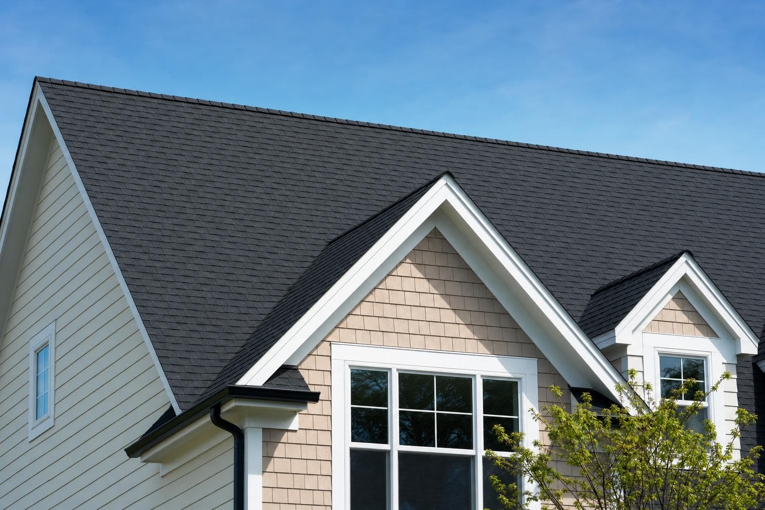 Residential Shingle Replacement after restoration